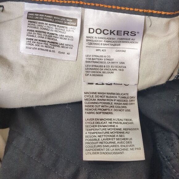 Dockers Straight Fit Casual Pants Men's Size 32x30 - Picture 9 of 10